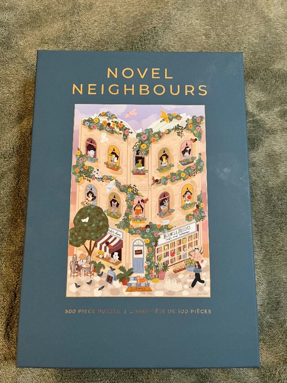 Hobbry Puzzle - Novel Neighbors 500 Piece NIB-Factory Sealed new